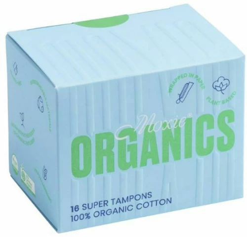 MOXIE organics tampons super 16τεμάχια