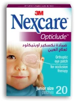NEXCARE opticlude orthoptic eye patch junior size 20 patches