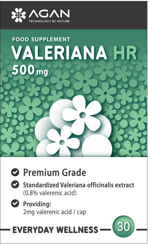 AGAN valeriana HR 500mg 30caps