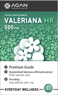 AGAN valeriana HR 500mg 30caps