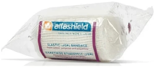 KARABINIS alfashield ελαστικός επίδεσμος ideal 12cm x 4,5m