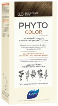 PHYTO phytocolor nο.6.3 ξανθό σκούρο χρυσό 1τμχ