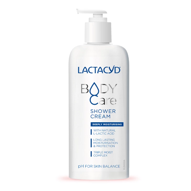 LACTACYD deeply moisturising κρεμώδες αφρόλουτρο για πρόσωπο & σώμα 300ml