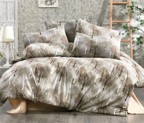 Σετ Σεντόνια King Size (240x270) Forest 311 Beige DimCol