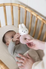 Λούτρινη Κουδουνίστρα Fluffy Ροζ Miffy