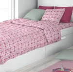 Σετ Σεντόνια Μονά 2τμχ (160x240) Fox 525 Pink Dimcol