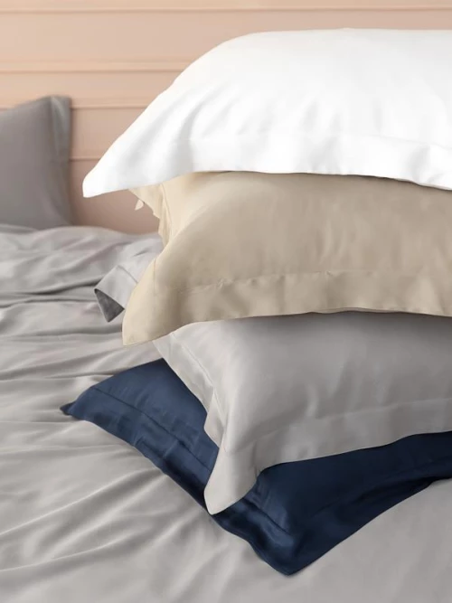 Σετ Σεντόνια Υπέρδιπλα (250x270) Nature White Bamboo Palamaiki