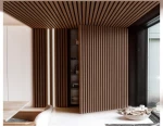 PS Panel τοίχου με 3D πηχάκια Residence 21/122 08 D.Brown OAK New Plan