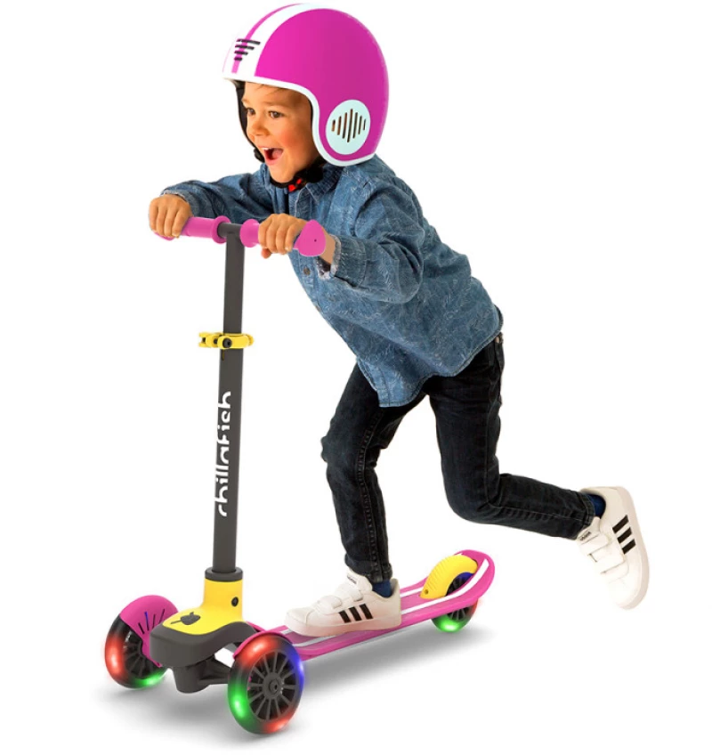 Chillafish Skotti Scooter GLOW Pink