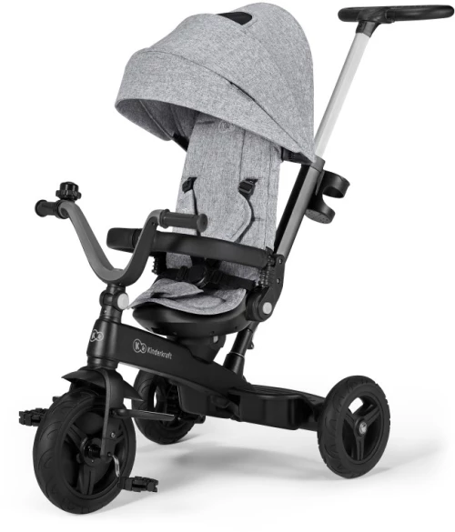 Kinderkraft Τρίκυκλο Ποδήλατο 5 σε 1 Twipper Grey KRTWIP00GRY0000