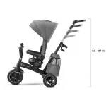 Τρίκυκλο Ποδήλατο EASYTWIST Kinderkraft Grey
