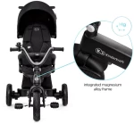 Τρίκυκλο Ποδήλατο EASYTWIST Kinderkraft Black