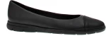 Bigshoes GA1133-01Δ  Δερμάτινη Μπαλαρίνα Μαύρη