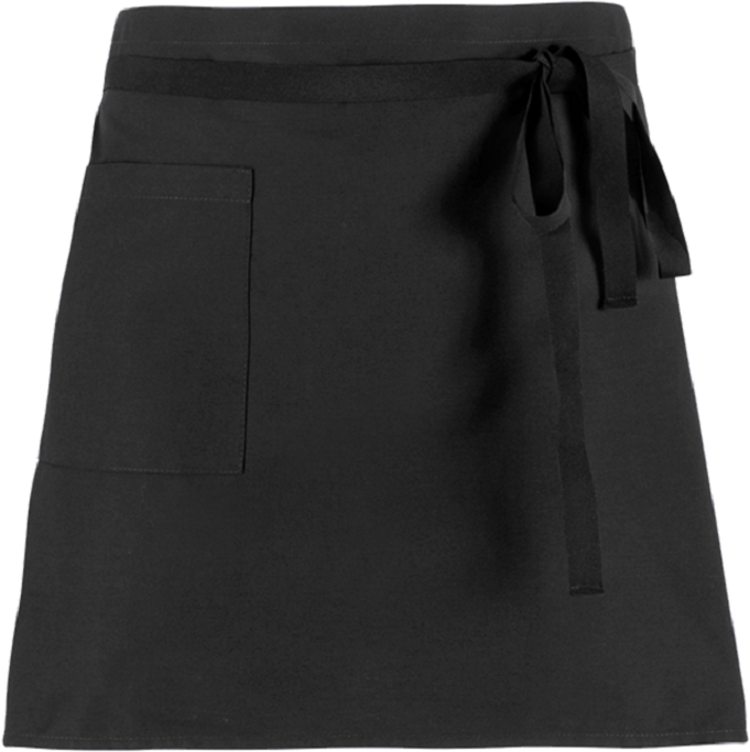 Ποδιά Εστίασης Μαύρη - Bari Black