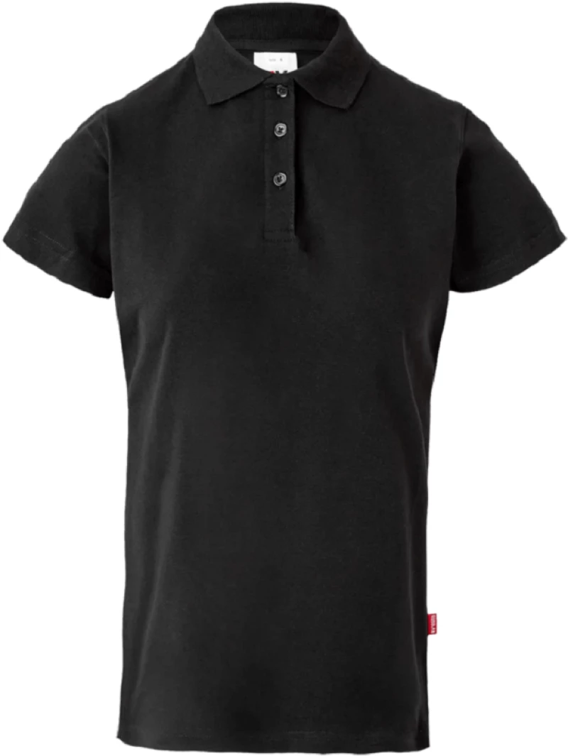 Γυναικείο Ελαστικό Πόλο Εργασίας Μαύρο - Velilla Ladys Stretch Polo Black