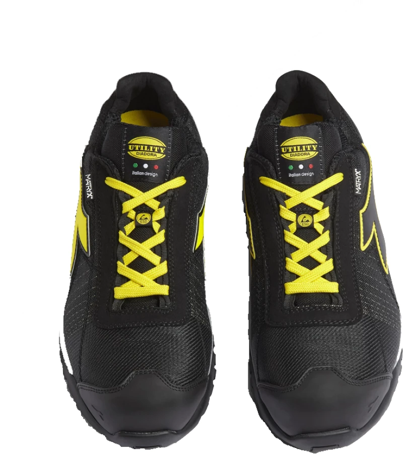 Αδιάβροχο Παπούτσι Ασφαλείας Μαύρο - Diadora Glove MDS Matryx Low S1P HRO SRC ESD