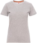 T-shirt Γυναικείο Τεχνικό Payper Sunset Ανοιχτό Γκρι