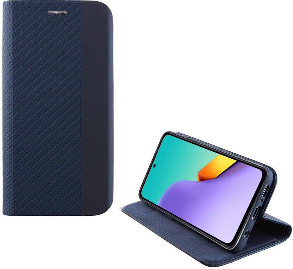 IDOL 1991 ΘΗΚΗ XIAOMI REDMI 12 4G/5G 6.79" ELITE ANTI-RFID BOOK STAND BLUE