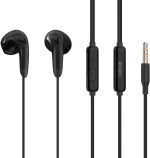 CELEBRAT earphones με μικρόφωνο G27, 3.5mm, 1.2m, μαύρα