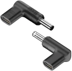 POWERTECH αντάπτορας τροφοδοσίας YX-22, USB-C σε Lenovo 4x1.7mm, μαύρος