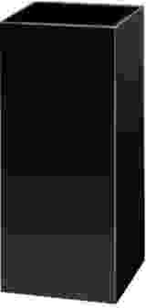 Ποτηροθήκη Sanco 90153-M116 5x5x13 εκ.,  Μαύρη Ματ