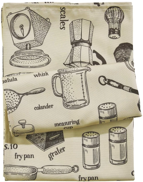 DAS HOME ΤΡΑΠΕΖΟΜΑΝΤΗΛΟ 140Χ180 0721 ΚΡΕΜ, ΜΑΥΡΟ