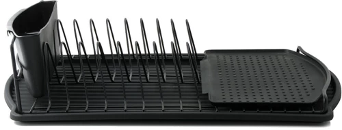 ESTIA ΠΙΑΤΟΘΗΚΗ STUDIO ΜΕΤΑΛΛΙΚΗ 47χ26cm ΜΑΥΡΗ