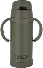 ESTIA ΘΕΡΜΟΣ ΠΑΙΔΙΚΟ SLOGANS ΑΝΟΞΕΙΔΩΤΟ 350ml ROAR GREEN