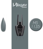 Mixcoco MS-1135 Ημιμόνιμο Βερνίκι 15ml (Γκρι)