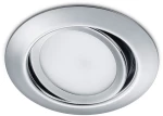 Φωτιστικό Σποτ Χωνευτό Κινητό Trio Lighting Rila 650310106 Χρώμιο
