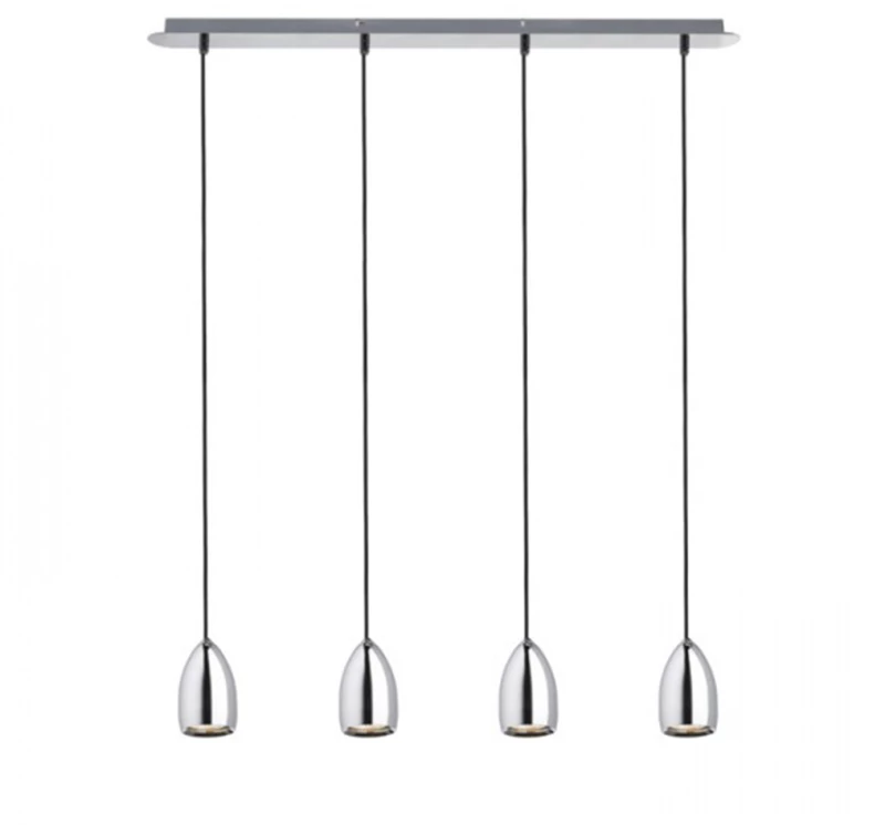 Φωτιστικό Κρεμαστό Ράγα Rendl Light Babades IV R12083 Χρώμιο
