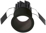 Φωτιστικό Σποτ Χωνευτό Gea Luce Qebui GFA960C Μαύρο Ματ (3000K)