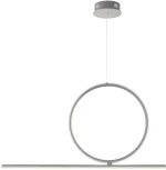 Φωτιστικό Κρεμαστό Ondaluce So.Acrobat.50/Silver Ασημί