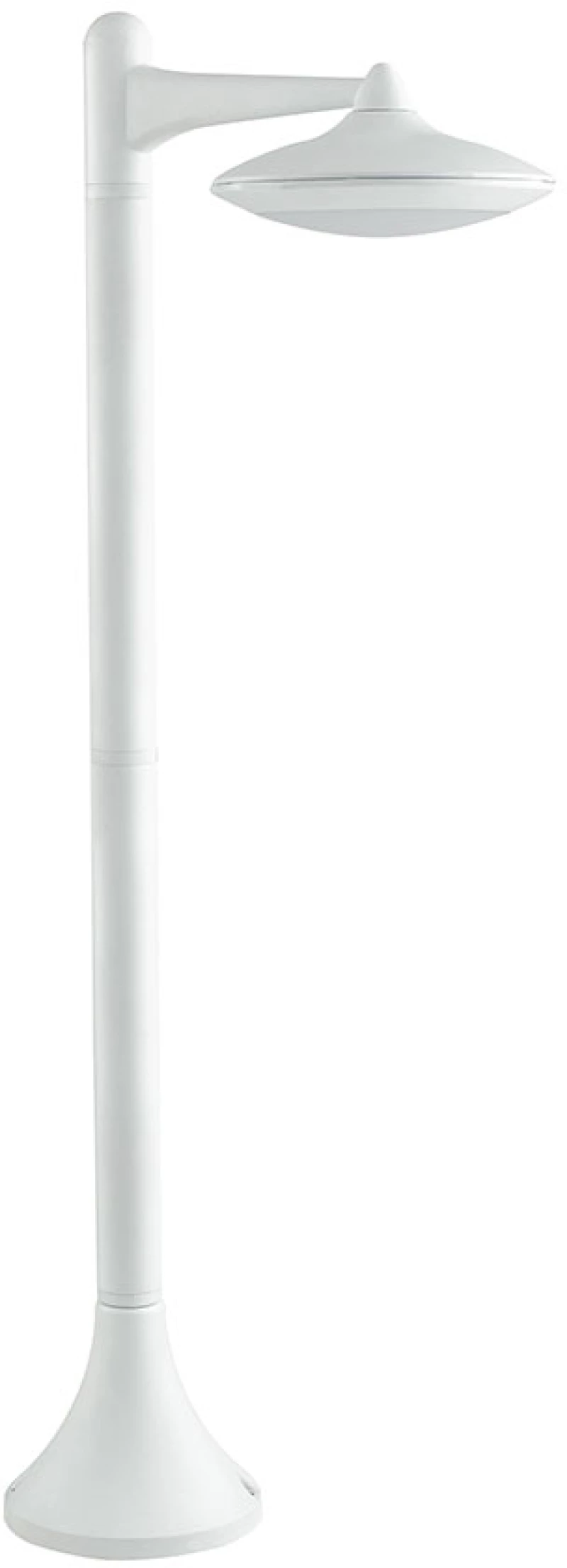 Κολωνάκι Εξωτερικού Χώρου Intec LED-Alyson-P1 BCO 8031440361538 Λευκό (4000K)