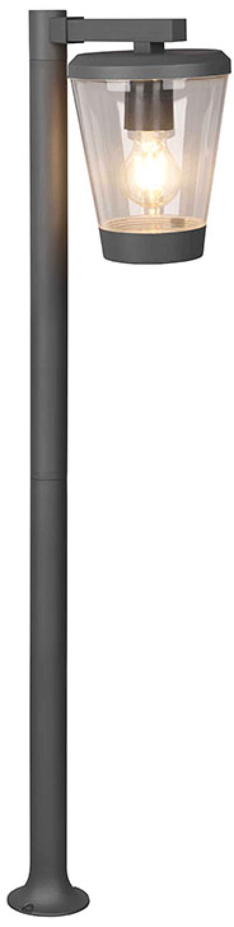 Κολόνα Εξωτερικού Χώρου Trio Lighting Cavado 411060142 Ανθρακί