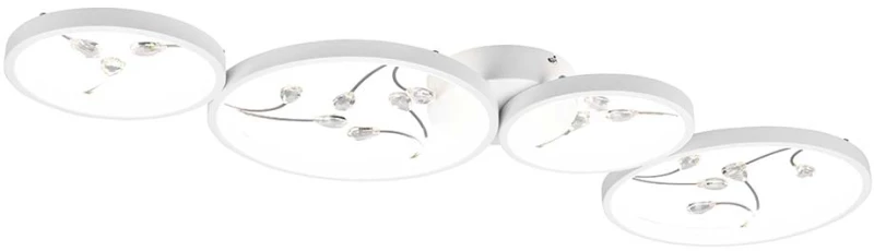 Φωτιστικό Κρεμαστό Trio Lighting Groovy 642110431 Λευκό Ματ (4000K)