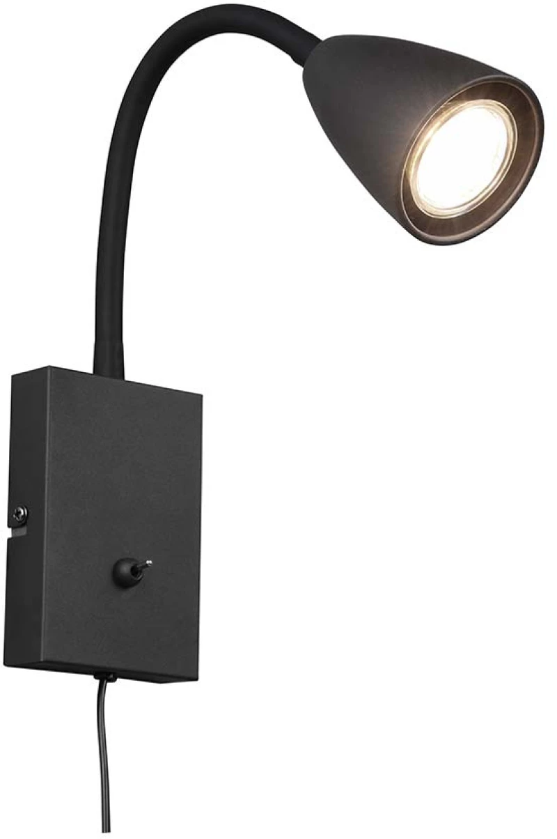 Απλίκα Trio Lighting Wanda 202670132 Μαύρο Ματ