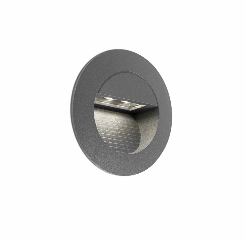 Απλίκα Χωνευτή Εξωτερικού Χώρου Faro Racing 70403 Ανθρακί