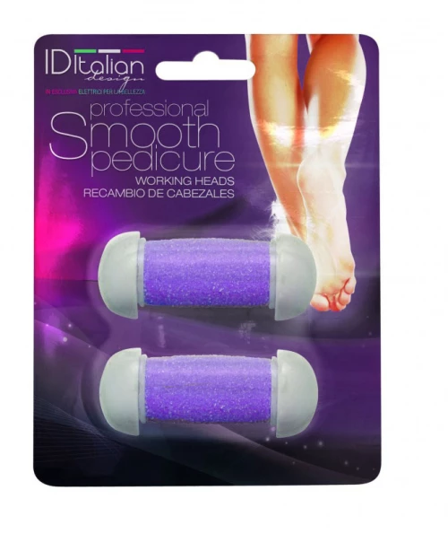 IDItalian Wireless Professional Smooth Pedicure | Ανταλλακτικές Κεφαλές για Ηλεκτρική Ράσπα Ποδιών