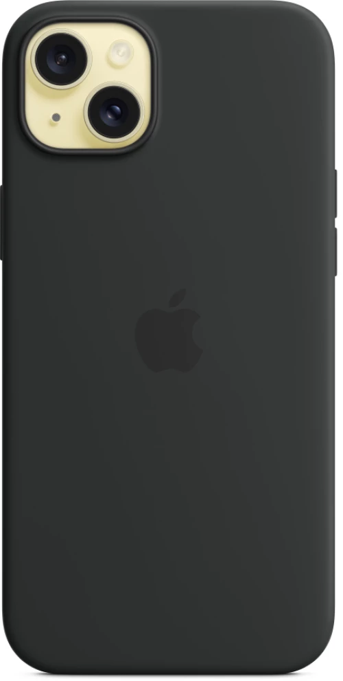 Apple Back Cover Σιλικόνης Μαύρο (iPhone 15 Plus) MT103ZM/A