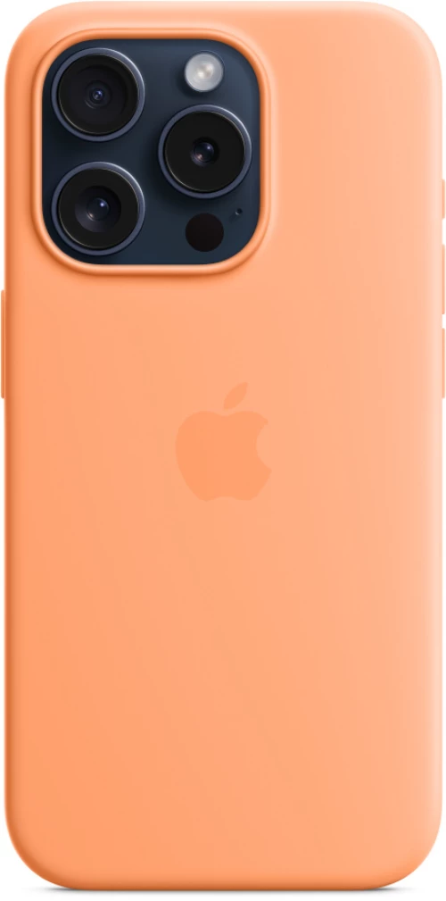 Apple Back Cover Σιλικόνης Πορτοκαλί (iPhone 15 Pro) MT1H3ZM/A