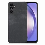 For Samsung Galaxy A54 5G Vintage Leather PC Back Cover Phone Case(Black) (OEM)