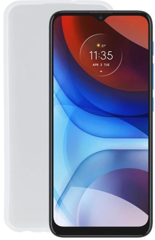 TPU Phone Case For Motorola Moto E7i Power(Frosted White) (OEM)