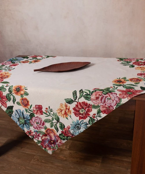 Τραπεζομάντηλο (140cm x 180cm) PRINTEMPS Silk Fashion