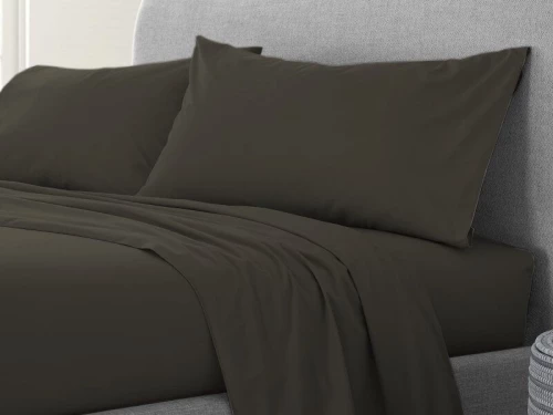 Παπλωματοθήκη Μονόχρωμη Πούρου 100% Cotton Reactive Γαρύφαλλο - 200x240