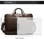 Δερμάτινος χαρτοφύλακας Cardinal 9205 coffee