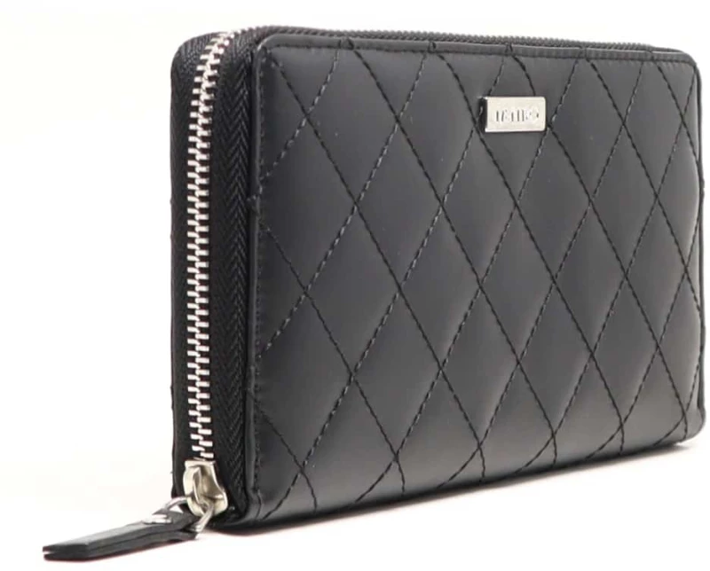 MENTZO L202D BLACK RFID SELENE ΔΕΡΜΑΤΙΝΟ ΠΟΡΤΟΦΟΛΙ