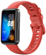 Ανταλλακτικό Λουράκι Σιλικόνης για Huawei Band 8 - Red OEM