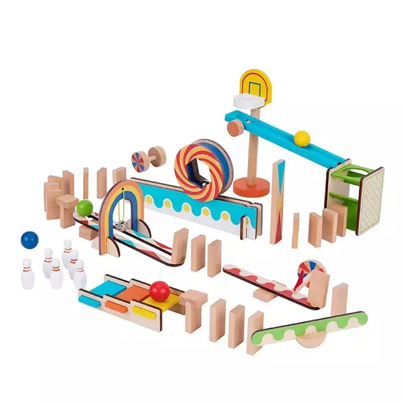 Tooky Toys® Επιτραπέζιο Παιχνίδι Ντόμινο Δραστηριοτήτων για 1+ Παίκτες 3+ Ετών