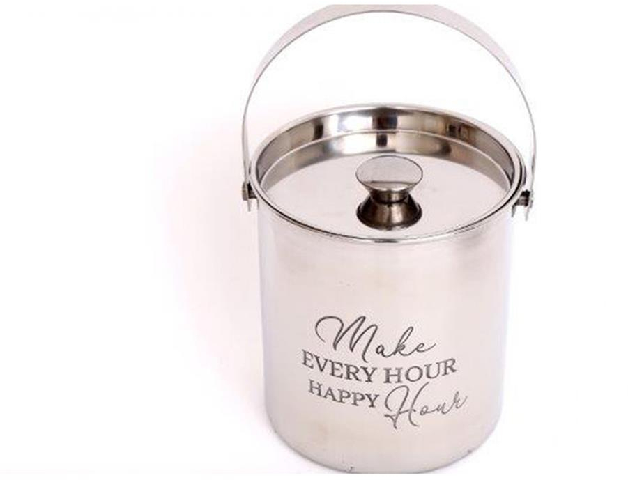 Παγοθήκη inox με καπάκι 16Χ18